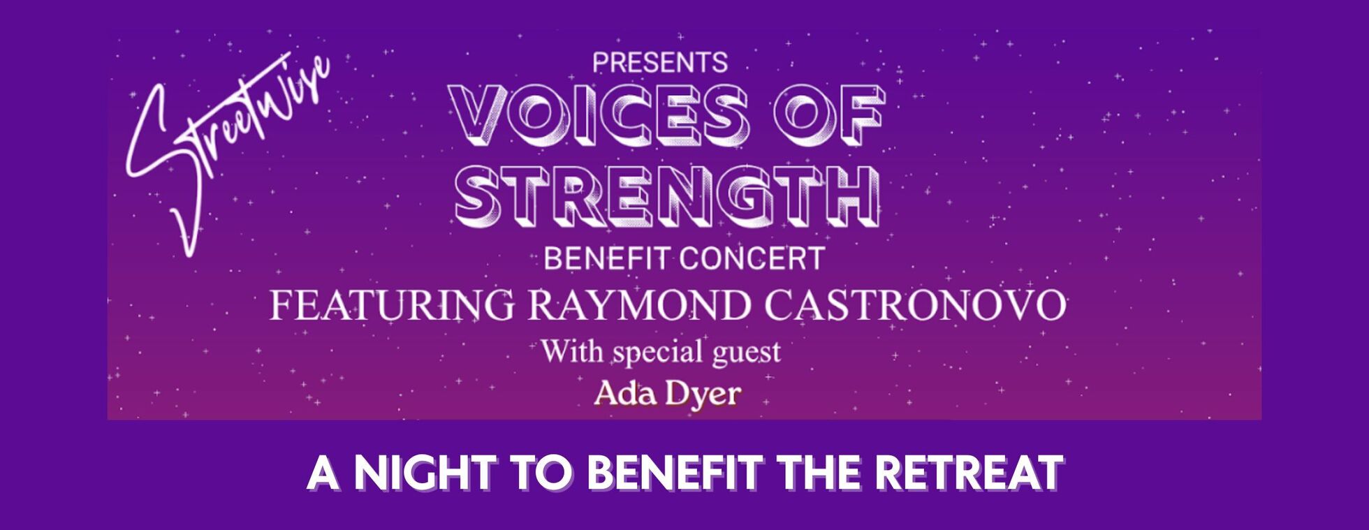 Voices of Strength - A Night to Benefit the Retreat